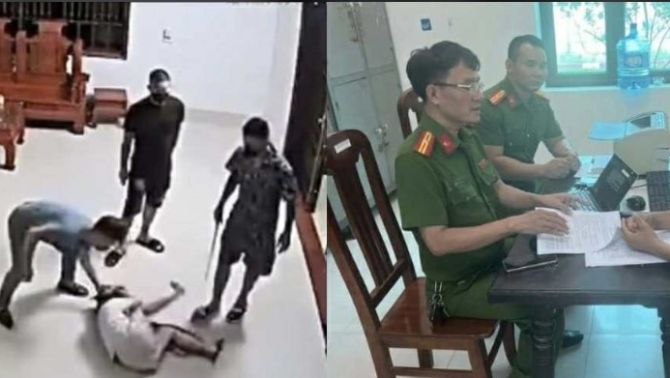 Bức xúc cảnh nam thanh niên hành hung người phụ nữ ở Tam Đảo: Đấm thẳng vào mặt, đá liên tiếp vào đầu
