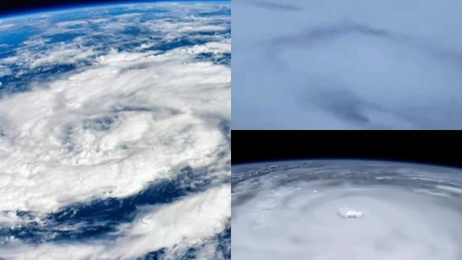 Hình ảnh mới nhất về bão số 9 Ragasa chụp từ phi cơ gây chú ý, đến phi hành gia cũng phải lo sợ