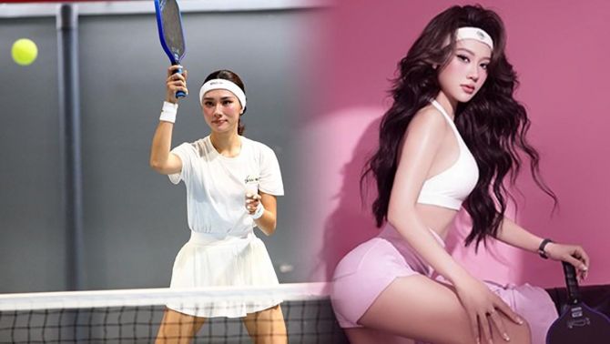Hot girl Moon Võ bật khóc ngay trên sân pickleball, sự thật đằng sau khiến nhiều người xúc động