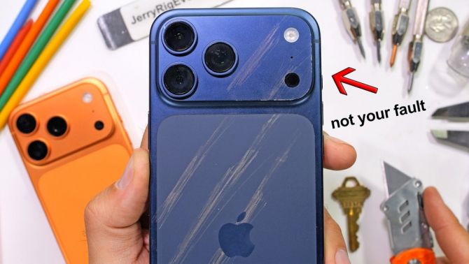 Hé lộ nguyên nhân iPhone 17 Pro dễ trầy xước, bất ngờ nằm ở cụm camera