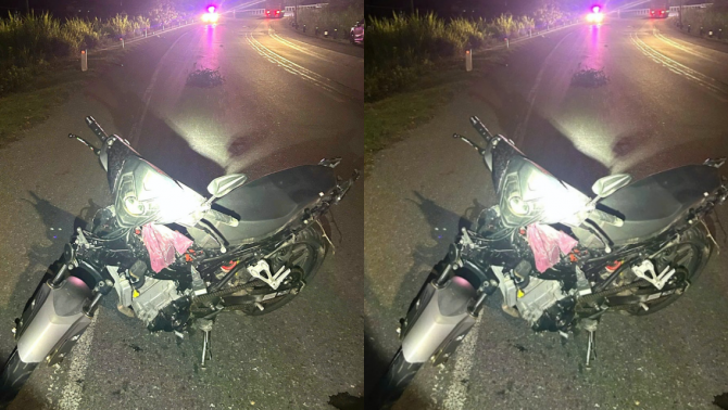 Hiện trường nam thanh niên tử vong thương tâm sau cú đâm cột mốc bên đường ở Quảng Trị 