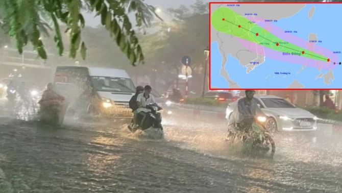 Đêm nay bão Bualoi áp sát Biển Đông: Kịch bản mưa lũ nguy hiểm ở Bắc Trung Bộ, những vùng ảnh hưởng nặng nhất? 