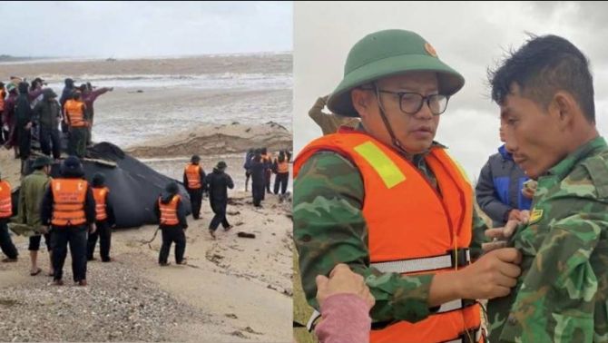 Xót xa vụ 2 tàu cá và 11 thuyền viên gặp nạn ở Quảng Trị khi đang cố tránh bão số 10: Một tàu đã chìm