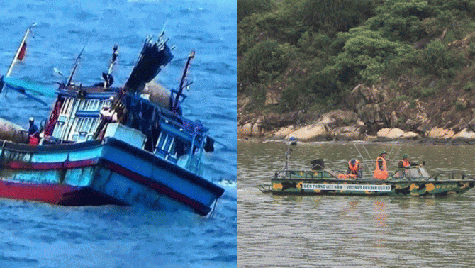 8 ngư dân ở Gia Lai mất liên lạc ngoài khơi từ ngày 27/9: Gia đình xót xa chờ đợi tin tức