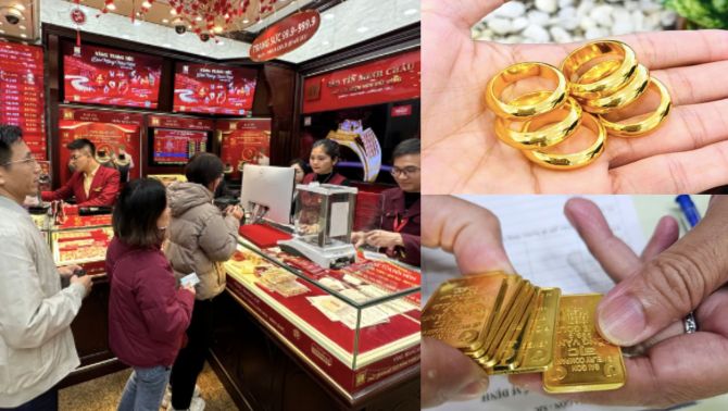 Giá vàng hôm nay 29/9: Xô đổ mọi kỷ lục, vàng miếng SJC phá đỉnh chưa từng có, vàng nhẫn tăng không kịp dừng 