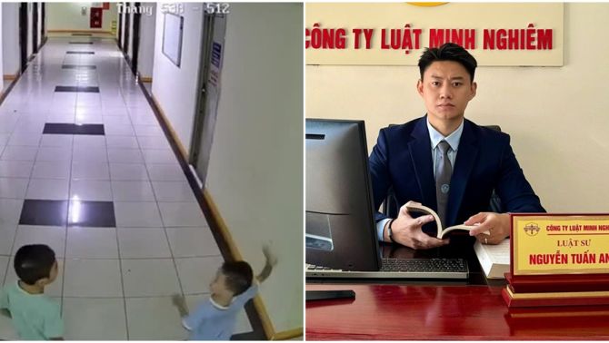 Rộ tin cháu bé ném dép trúng van nước làm hỏng thang máy phải bồi thường 2 tỷ, luật sư nói gì?