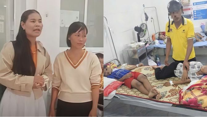 Bất ngờ số tiền cô hiệu phó mang đến để thăm hỏi 40 học sinh bị ngộ độc sau khi ngăn không đưa các em đi cấp cứu