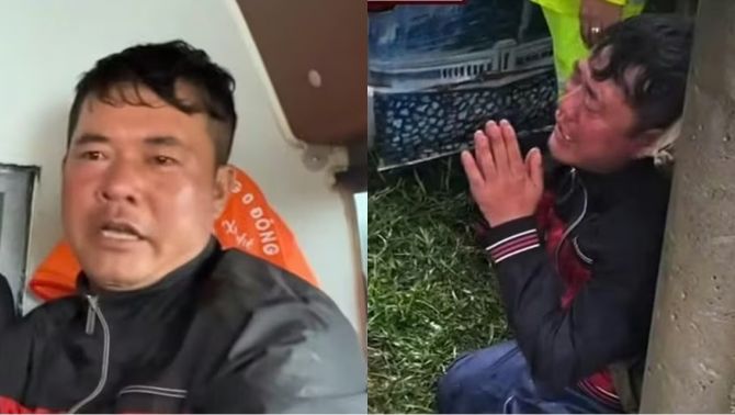 Chồng kể lại giây phút chứng kiến vợ bị nước lũ cuốn trôi, ám ảnh câu nói cuối của nạn nhân