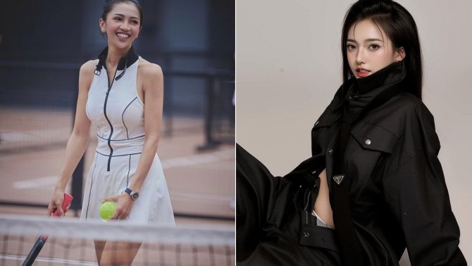 Danh tính nữ designer chi 500 triệu đồng cho pickleball, diện mạo đời thường không thua hoa hậu