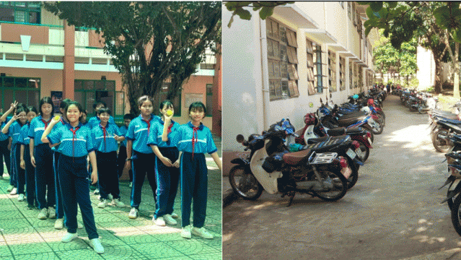 Hiệu trưởng giải thích lý do thu phí giữ xe đạp của học sinh 4.000 đồng/ngày đang gây bức xúc