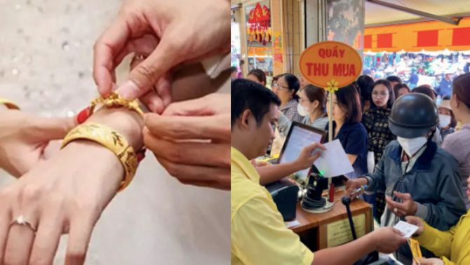 Giá vàng tăng như vũ bão, người trẻ 'toát mồ hôi' lo chi phí sắm vàng khi mùa cưới cận kề
