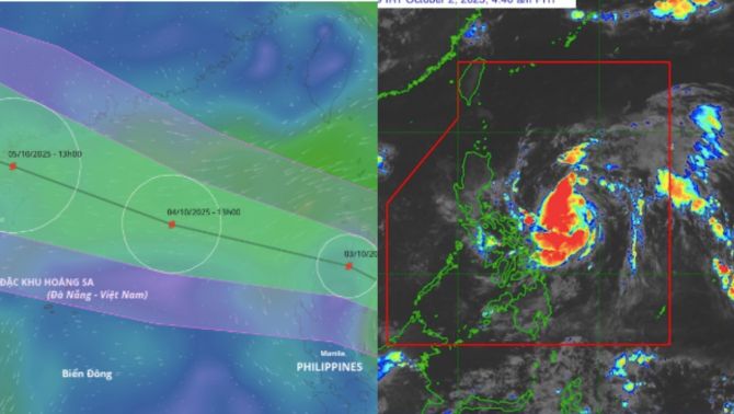 Thông tin mới nhất về bão số 11 Matmo: Tăng cấp nhanh, Bắc Bộ đối mặt nguy cơ ảnh hưởng trực tiếp