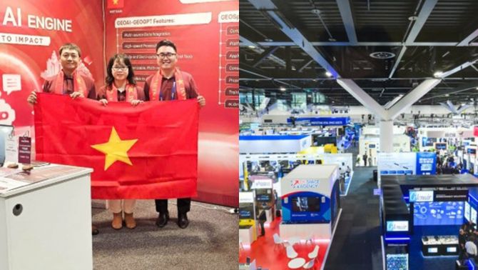 Tin vui: Lần đầu tiên sản phẩm công nghệ vũ trụ 'make in Vietnam' được trình diễn ở quốc tế