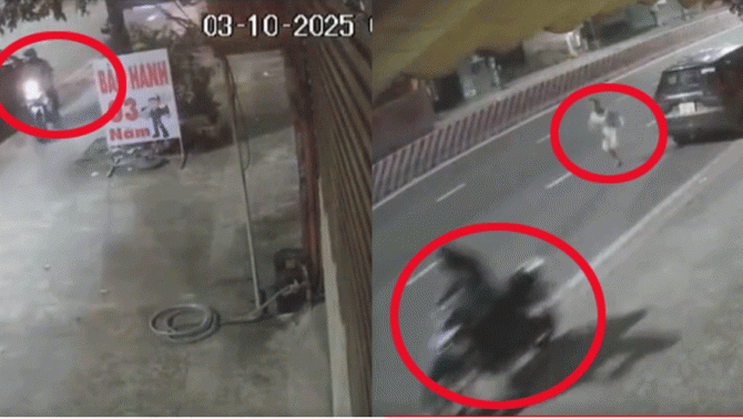 Camera ghi lại vụ trộm táo tợn ở Bình Dương: Tài xế ô tô bất lực khi bị 2 người đi xe máy trộm điện thoại trong tích tắc