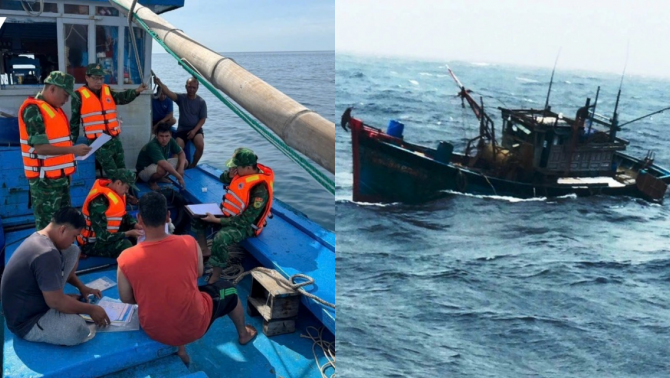 Chi tiết vụ tàu cá có 11 ngư dân Gia Lai bị tàu nước ngoài tông chìm, danh tính người đang mất tích