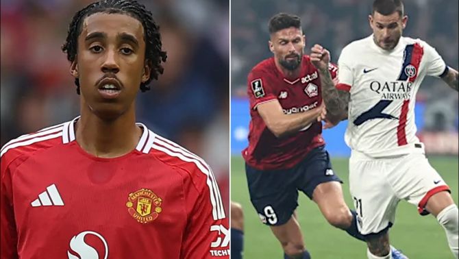 Leny Yoro chính thức chia tay Manchester United, bất ngờ xuất hiện trong trận đấu của PSG