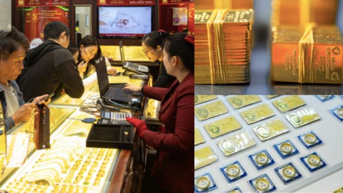 Giá vàng hôm nay 7/10: 'Sốc nhiệt' vì tăng quá nhanh, giá vàng miếng lẫn vàng nhẫn đang 'kịch trần'
