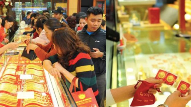 Giá vàng tăng không ngừng nghỉ, người dân không sợ cao giá mà sợ… hết vàng để mua!