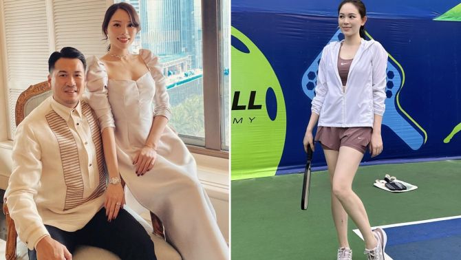 Dâu hào môn đình đám showbiz Việt Nam chi số tiền cực khủng cho bộ sưu tập vợt Pickleball hàng hiệu