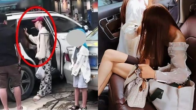 Clip doanh nhân ngoại tình hot girl 2k2 bị vợ bắt gian giữa đường, thái độ người chồng gây phẫn nộ