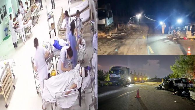 Hiện trường thảm khốc vụ tai nạn khiến 7 người trong nhà cấp cứu, cập nhật tình hình các nạn nhân