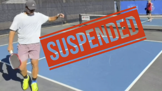 Bị cấm thi đấu vì hành vi phi thể thao, tay vợt Pickleball có đáp trả gây ngỡ ngàng