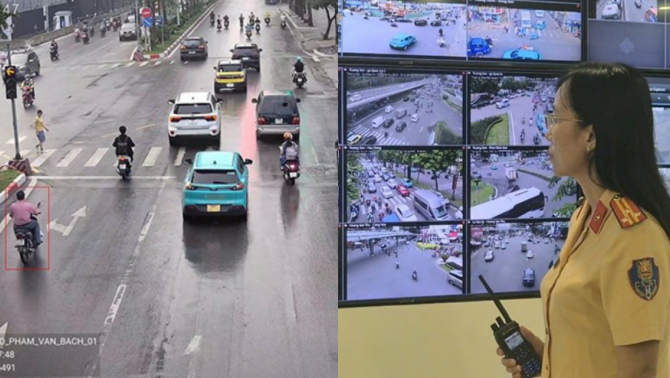Hà Nội: Camera AI ‘bắt tận tay’ hơn 400 trường hợp vi phạm giao thông chỉ trong 1 ngày, nêu khó khăn trong xử phạt