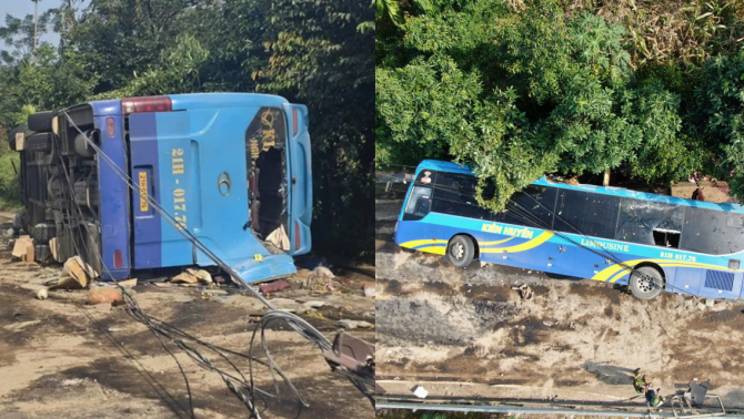 Danh tính 3 nạn nhân tử vong vụ lật xe khách ở Lào Cai: Xác định nguyên nhân tài xế không kiểm soát được phương tiện