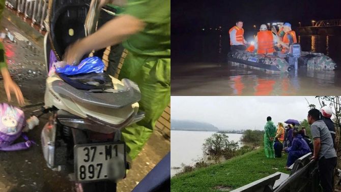 Bố ôm 2 con nhỏ nghi nhảy cầu Bến Thủy, ám ảnh thứ để lại hiện trường, rầm rộ nguyên nhân nghĩ quẩn