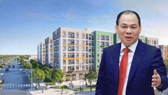 Vingroup của tỷ phú Phạm Nhật Vượng thông tin về dự án gần 61.000 căn nhà ở xã hội tại 7 tỉnh, thành