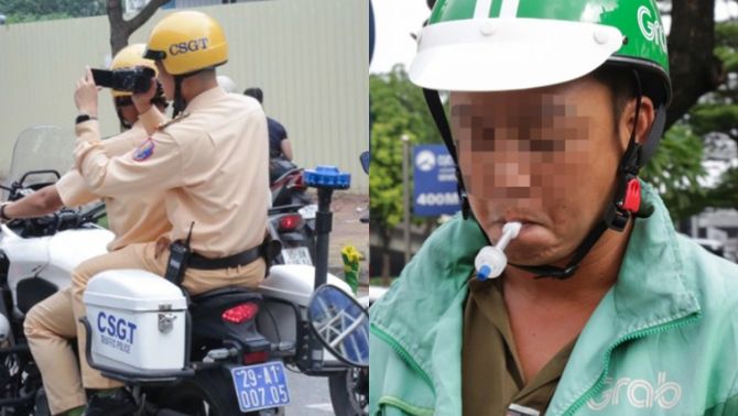 Camera AI phát hiện nhiều tài xế công nghệ che biển số xe, sử dụng điện thoại: Từng mức phạt cụ thể