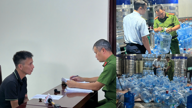 Bóc trần đường dây ‘hô biến’ nước máy thành Lavie chính hãng giữa Hà Nội: Lợi nhuận gấp 7 lần sau vài phút sản xuất!