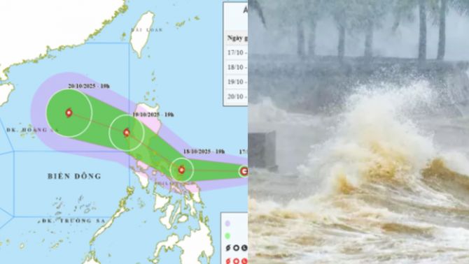 Dự báo mới nhất: Bão số 12 có thể mạnh lên, hàng loạt tỉnh ven biển phát cảnh báo khẩn cho tàu thuyền