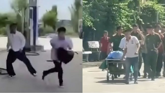 Hé lộ camera vụ nam sinh lớp 12 ở Thanh Hóa bị đâm tử vong, tranh cãi hành động trước khi qua đời