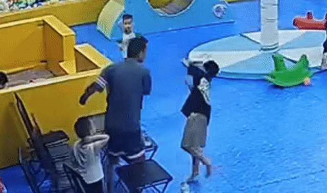 Thông tin nóng vụ người đàn ông tát bé trai 8 tuổi tại khu vui chơi ở Hà Nội, thái độ người mẹ gây bất ngờ