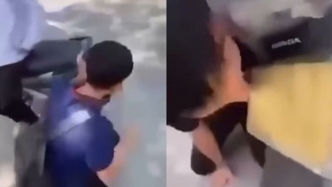 Sở GD&ĐT lên tiếng vụ học sinh bị bắt liếm biển số xe ở Hà Nội: Tình trạng hiện tại của nạn nhân?