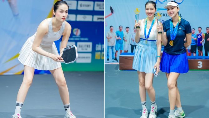 'Người đẹp châu Á' gây chấn động làng pickleball Việt Nam, vô địch 2 giải sau vài tháng nhập môn