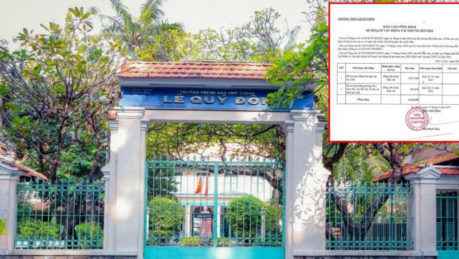 Trường tiên tiến ở TPHCM xin vận động hơn 1,2 tỷ đồng: Phụ huynh băn khoăn trước kế hoạch sử dụng của trường