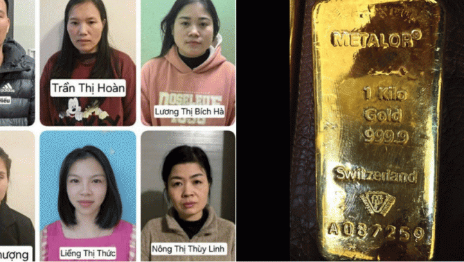 Tin nóng về cách Chủ tịch Công ty Vàng Việt Nam và đồng phạm buôn lậu 546kg vàng trị giá hơn 1.200 tỷ