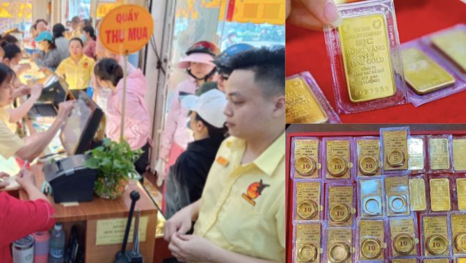 Giá vàng hôm nay 22/10: Cú rơi khó tin sau chuỗi tăng 'điên loạn', bảng giá vàng trong nước đổi màu liên tục 