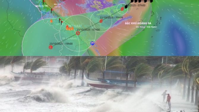 Nhiều nơi mưa đến hết tháng 10 do hoàn lưu bão số 12 Fengshen, miền Trung ảnh hưởng nặng nhất!