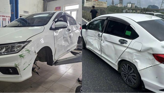 Chốt chi phí sửa chữa vụ xe cứu trợ lũ lụt từ Đắk Lắk va chạm xe con, không phải 100 triệu đồng