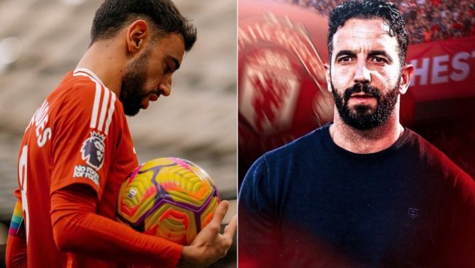 Ruben Amorim nhắm nhạc trưởng Tây Ban Nha, Bruno Fernandes trên đường rời Man United
