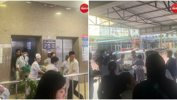 Tình hình hiện tại của 4 nhân viên y tế và những nạn nhân khác bị người đàn ông đâm ở Bệnh viện Sản nhi Nghệ An