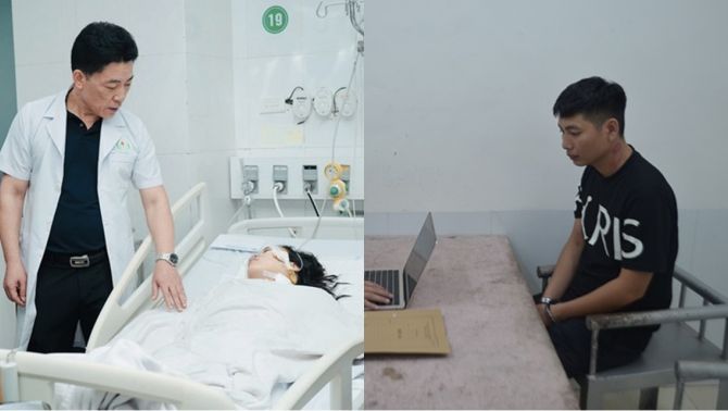 Đối tượng truy sát ở BV Sản Nhi Nghệ An đòi đâm cả vợ, có hành động bất ngờ trước khi ra tay dã man