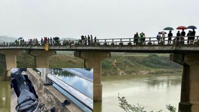 Cái kết bất ngờ của người đàn ông bỏ lại xe máy, nhảy cầu ở Hà Tĩnh