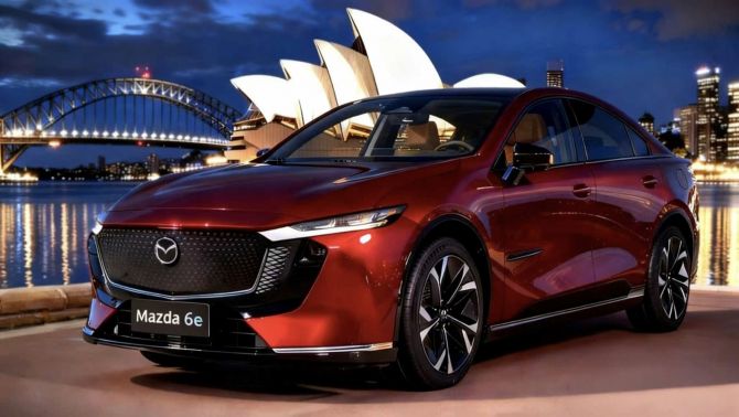 Mazda 6e ra mắt: Kế thừa tinh thần của Mazda 6, tầm hoạt động hơn 1300 km
