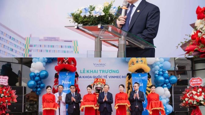 VINMEC KHAI TRƯƠNG PHÒNG KHÁM ĐA KHOA QUỐC TẾ TẠI VINCOM MEGA MALL ROYAL ISLAND (HẢI PHÒNG)