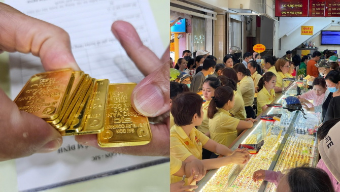 Giá vàng chốt phiên ngày 30/10 lao dốc: Vàng miếng SJC, vàng nhẫn 9999 mất giá mạnh, thế giới hồi phục bất ngờ?
