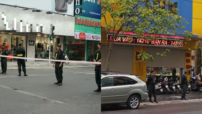 NÓNG ở Thanh Hóa: Cảnh sát bất ngờ phong tỏa hàng loạt tiệm vàng giữa trung tâm, hé lộ lý do ra quân rầm rộ